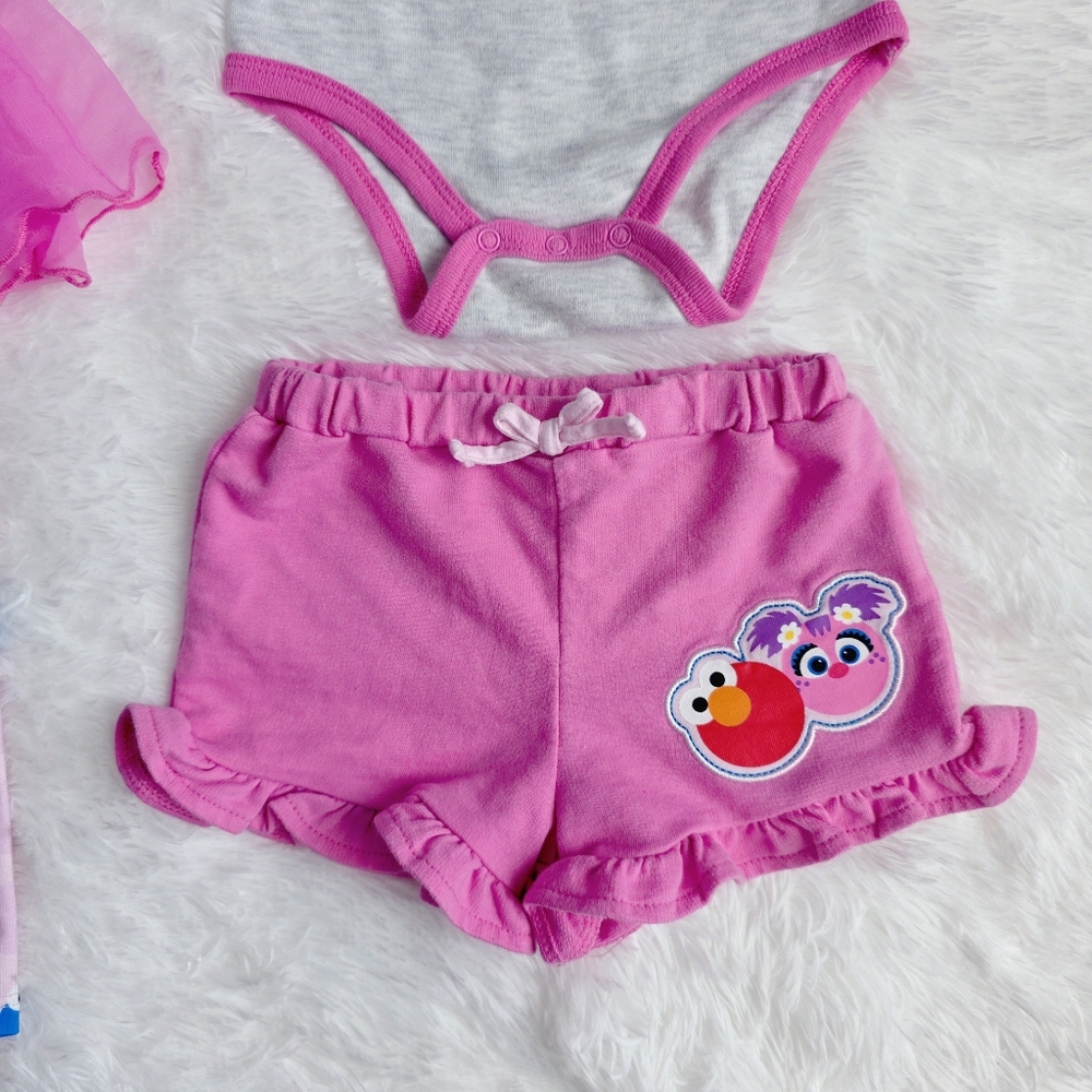 Sesame Street Baby Girls 4pc Set - Picture 6 of 7